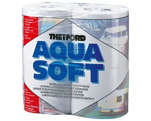 Туалетная бумага для биотуалета Aqua Soft
