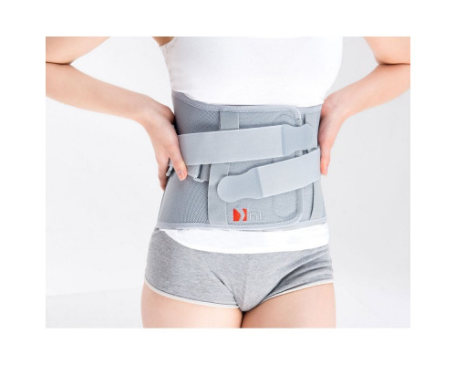 Высокий грудопоясничный бандаж с затягивающими ремнями Reh4Mat Fit Eb-lk-01
